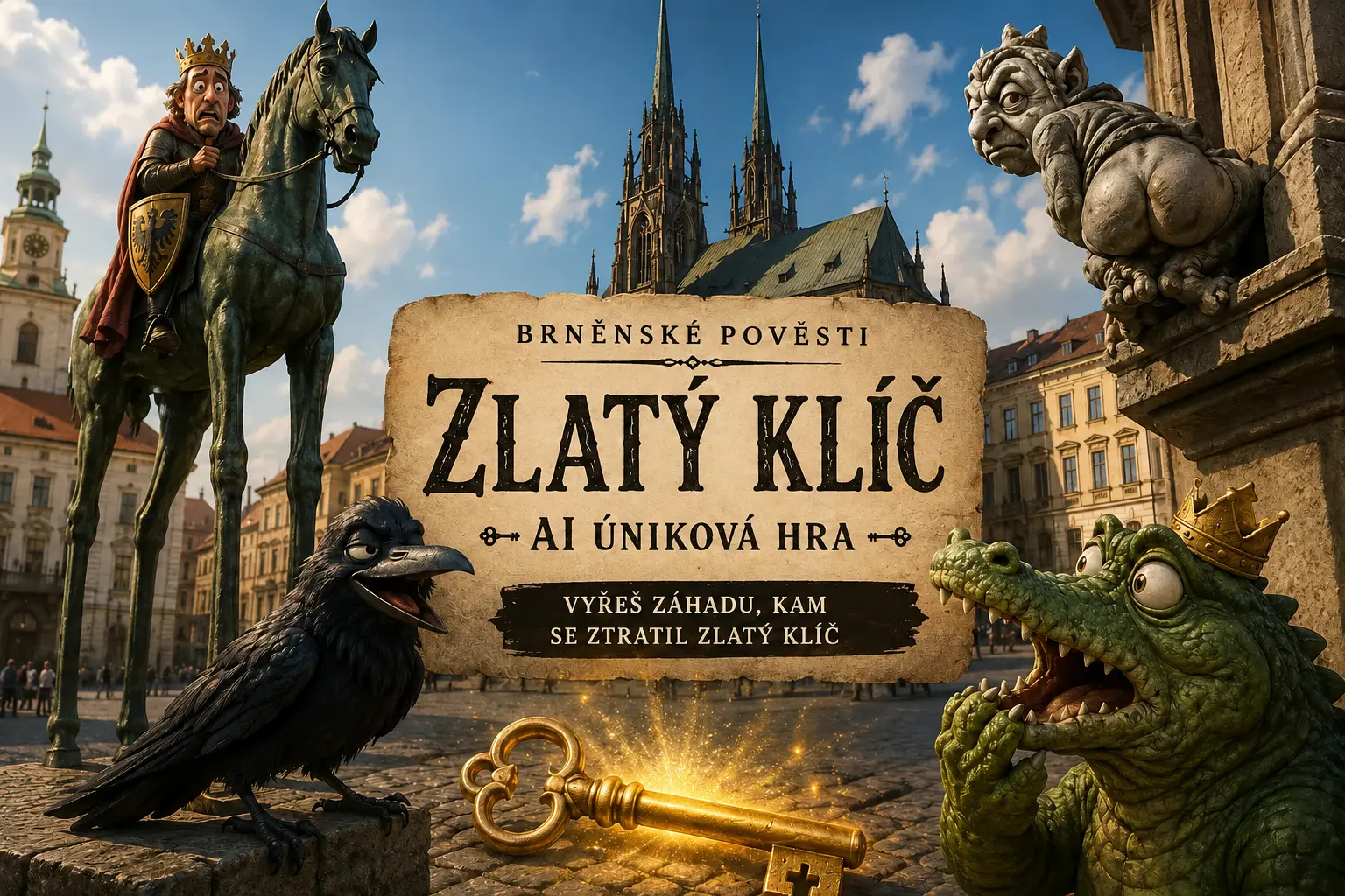 Brno - ZTRACENÝ ZLATÝ KLÍČ